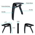 Alloy Guitar Capo Folk Acoustic Guitar Transpose Ukulele Lili Capo