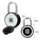 thumbnail image 2 of Candado de Huella Digital, Candado Inteligente, Cerradura de Casillero, Cerradura de Huella Digital Biométrica de Metal sin Llave, Impermeable, Recargable por USB, para Gimnasio, Deportes, B, 2 of 5