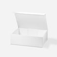 thumbnail image 6 of Geoto 11"×8.26"×3.74" Medium Size Luxury Rigid Foldable Magnetic Closure Collapsible Gift Packaging Boxes(White), 6 of 7