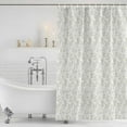thumbnail image 4 of Sage Green Botanical Waterproof Fabric Shower Curtain,Plant Flower Floral Tree Branch Waterproof Fabric Shower Curtain for Bathroom Curtains Bathtubs Shower Curtains with 12 Hooks Standard 60x72, 4 of 8