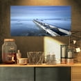 thumbnail image 1 of Design Art - Ciel Bleu Foncé et Grand Quai, 1 of 3