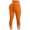Orange, variant on Puntoco Women'S Clearance Yoga Pants Bubble Hip Lifting Exercise Fitness Running High Waist Yoga Pants Army Green
