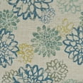 thumbnail image 4 of Christopher Knight Home Modern Floral Fabric Recliner Chair with Adjustable Backrest & Solid Wood Legs, Blue, 4 of 10