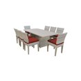 thumbnail image 1 of Fairmont Table à Manger Rectangulaire pour Patio Extérieur 8 Chaises Sans Accoudoirs, 1 of 2