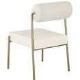 thumbnail image 7 of Meridian Furniture Carly Cream Faux Leather / Boucle Dining Chair (Set of 2), 7 of 7