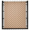 thumbnail image 2 of Maximum Privacy Beige SoliTube Slats™ for 6ft Chain Link Fence, 2 of 9