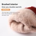 thumbnail image 1 of Guantes Invierno Cálido Moda Mujer Damas Manopla de punto para esquiar Púrpura Sywqhk Para Estrenar, 1 of 9