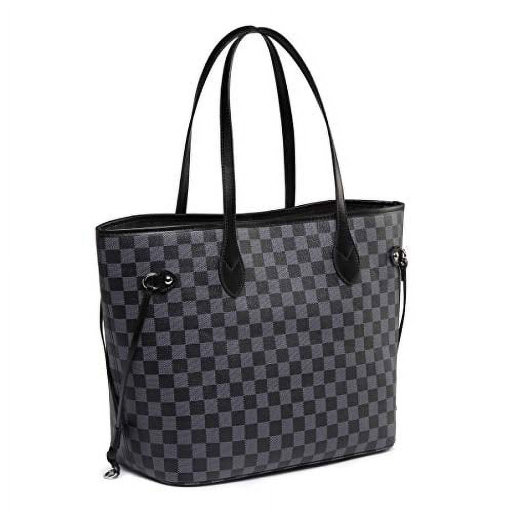 Daisy Rose Luxury Checkered White Tote Bag - $60 (60% Off Retail) New With  Tags - From Kayla
