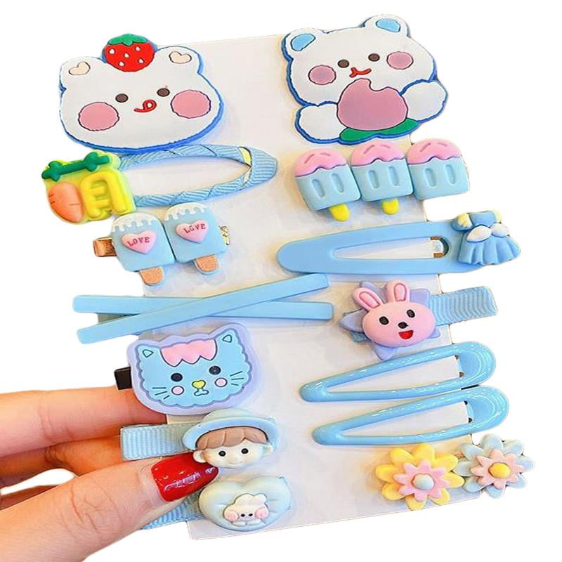 Hair Clips For Girls Colorful Candy Kids Hairpins Baby Clip Rainbow 5 Pcs  Hair Decoration 60 Sets Customized A Set YA77-242 Yane - Buy Hair Clips For  Girls Colorful Candy Kids Hairpins