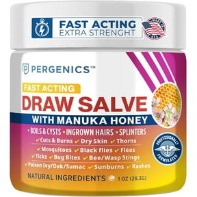 Porter's Original Liniment Salve, Splinter Drawing Ointment, 2 oz Tin ...