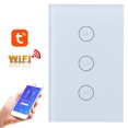 thumbnail image 2 of Interrupteur de Rideau Intelligent, Interrupteur de Rideau Intelligent WiFi Rideau de Contrôle Contrôle Contrôle Tactile Apparence Frappante, 2 of 8