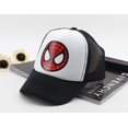 thumbnail image 1 of Gorra de béisbol de malla de verano para niños, sombrero de Sol de dibujos animados de Spiderman para niños, gorras Snapback ajustables de algodón de Hip Hop, regalos para bebés y niñas Fivean unisex, 1 of 2
