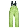 thumbnail image 5 of Staki Girls Snowsuit Girls Waterproof Snowsuits Toddler Kids Winter Snow Ski Suits One Piece Outdoor Hooded Jumpsuit Outfits 6Y,7Y,8Y,9Y,10-12Y,12-14Y(Green,10-12 Years), 5 of 9