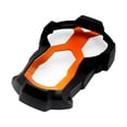 thumbnail image 4 of Protector de ,Cubierta protectora para delanteros de motocicleta,Protector de rejilla para delanteros de motocicleta,Funda protectora para faro delantero de Negro Naranja, 4 of 8