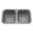 Slate, variant on Houzer PCD-3400 WH 13 1/2"x15 1/8"x9" Porcelain Enamel Double Bowl Sink Undermount