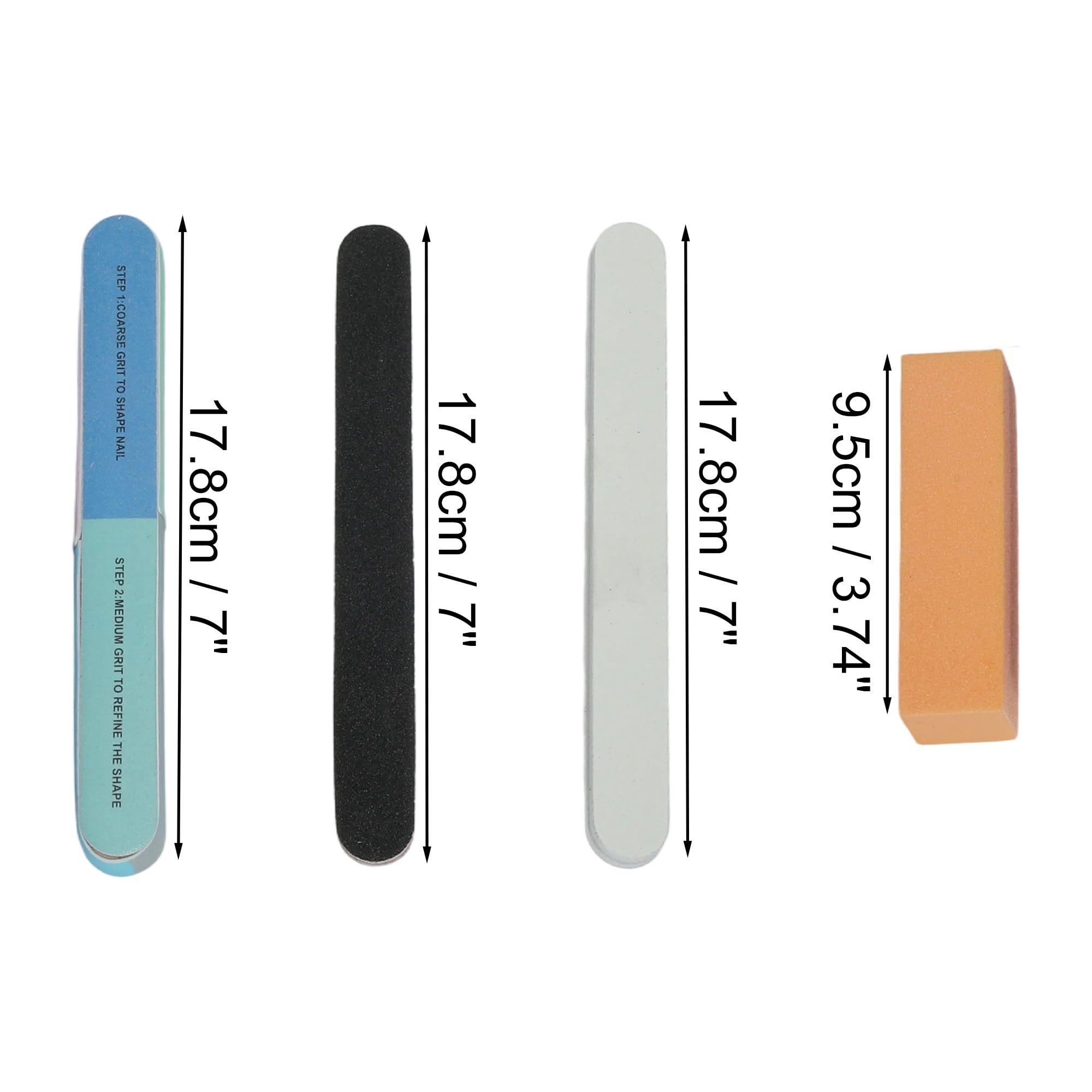 Unique Bargains Convenient Manicure Tools Kit for Nail Care Multicolor