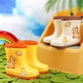 thumbnail image 6 of Otqutp Kids Rain Boots Boys Girls Dinosaur Non-slip Waterproof Rubber Shoes Outdoor Easy-On Mid-Calf Boots for Toddlers, 6 of 7