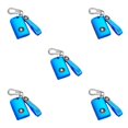 thumbnail image 1 of Kenally Llavero de coche desmontable elegante funda protectora brillante accesorios con reemplazo de llavero para CX-5/CX-30/CX-9 2020-2021 azul Type2 NO2 Kenally CBP383940, 1 of 6