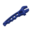 thumbnail image 3 of Una llave de ajuste AN3-16AN Llave ajustable Herramientas de llave ligera de aluminio para un extremo de adaptador de ajuste de manguera (azul) XianweiShao 8390605959479, 3 of 3