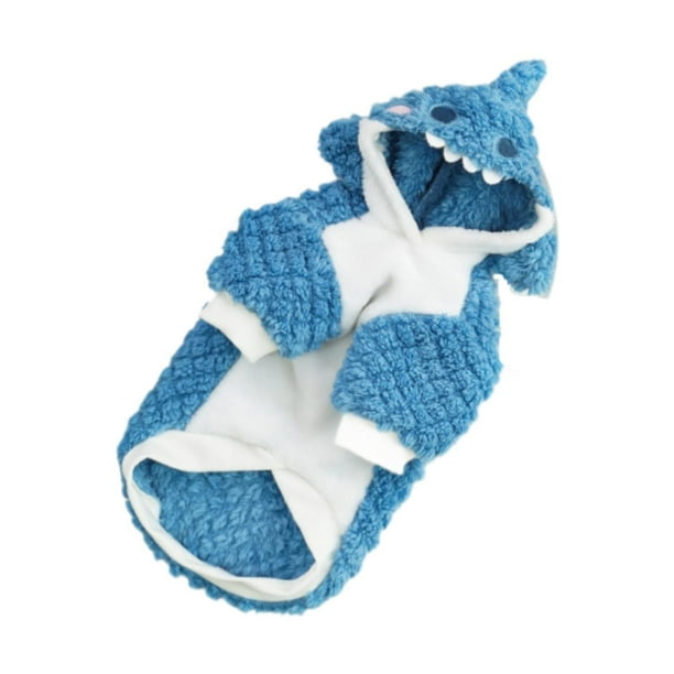 Disfraz de tiburón para perro y gato, ropa de animales XS