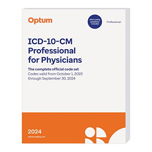 Pre-Owned 2024 ICD-10-CM Professional for Physicians, 9781622548866, 1622548868, Paperback, 1 edition