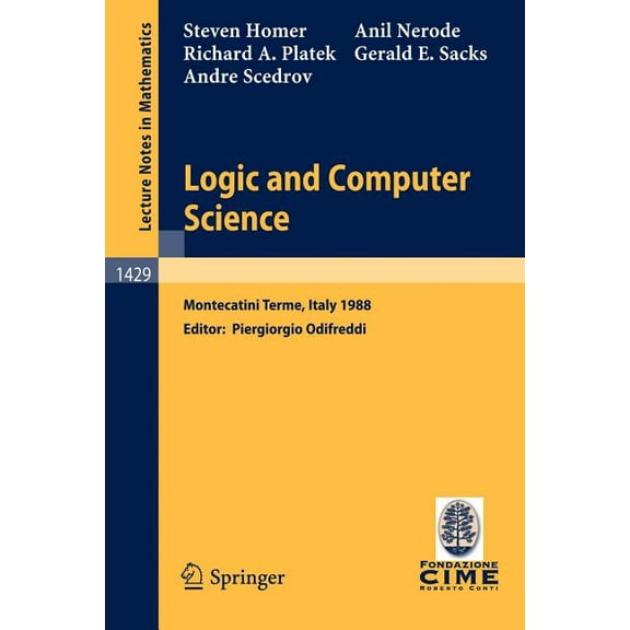 Logic and Computer Science, (Paperback)