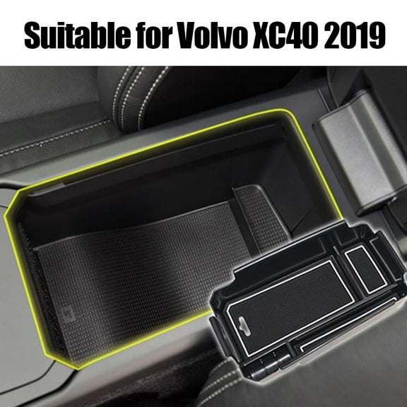 For Volvo XC40 2019 Central armrest box storage box Sundries storage box