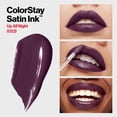 thumbnail image 3 of Revlon ColorStay Satin Ink Long Lasting Lipstick with Vitamin E, 023 Up All Night, 0.17 fl oz, 3 of 10