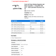 thumbnail image 2 of Front Left Power Window Regulator and Motor Assembly 1 - Compatible with 2017 - 2020 Land Rover Discovery 3.0L V6 2018 2019, 2 of 2