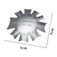 thumbnail image 2 of Minkissy 3Pcs Silver Metal Nail Stencil Plates Manicure Model Tools for Nail Art, 2 of 8