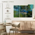 thumbnail image 5 of Elephant Stock Bordighera 1884 Wall Art - Horizontal Multi Panel Canvas - Living Room Wall Decor - Places Multi Panel - Gray And Green Decor By Claude Monet - 57" x 36", 5 of 8