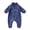 Blue, variant on asjyhkr Fleece Rompers for Kid Boys Girls Full-Zip Jacket Long Sleeve Comfy Fall Winter Thermal Loungewear Bodysuit(18-24 Months,Khaki)