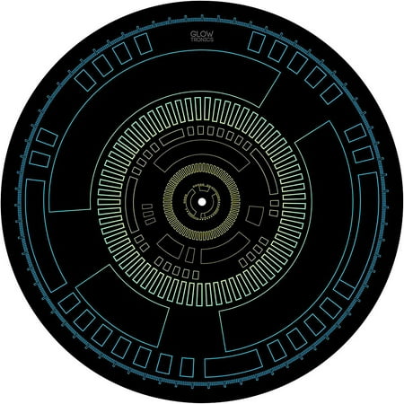 Logo Dj Slipmat - Glowtronics Memory Classic Non-glow DJ Slipmat
