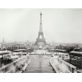 thumbnail image 2 of Harbick, N. 14x12 Black Ornate Wood Framed with Double Matting Museum Art Print Titled - Vintage Paris V, 2 of 4