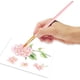 thumbnail image 3 of GOOHOCHY Juego de 5 pinceles profesionales para acuarela, diferentes formas, para pintar al óleo, para estudiantes y artistas (rosa), 3 of 8