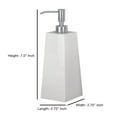 thumbnail image 5 of nu steel Elegant Soap/Lotion Pump White, 5 of 5