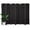 Black, variant on YRLLENSDAN 8 Panels Folding Portable Room Dividers, Free Standing Indoor and Outdoor Privacy Screens for Patio, 66.9 Inches Tall Chinese Wall Divider for Room Separation, Brown