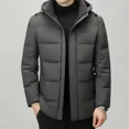 thumbnail image 3 of Chaqueta corta de plumón de seda de leche con estampado, sombrero extraíble, ropa de diseñador para hombre 2024, abrigo frío para hombre para invierno, chaqueta acolchada para hombre, 3 of 4