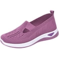 thumbnail image 3 of HeaCare Orthowalk Shoes for Women Orthopedic Arch Support Woven Mesh Breathable Soft Sneakers Slip On Wide Diabetic Footwear, 2025 New Mothers Day Gifts, 3 of 13