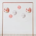thumbnail image 2 of Weddingstar Paper Lantern Hanging Decorations - Floral - Set Of 3, 2 of 3