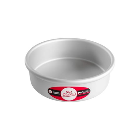 

6 Pack: Fat Daddio s® Pro Series Bakeware Anodized Aluminum Round Cake Pan