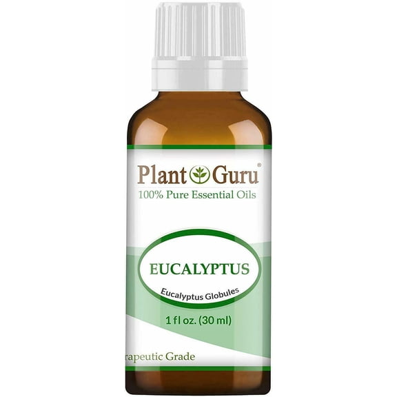 Eucalyptus Essential Oil 1 oz. / 30 ml. 100% Pure Natural Undiluted Therapeutic Grade for Aromatherapy Diffuser, Sinus Relief, Allergies, Cough, Nasal and Chest Congestion