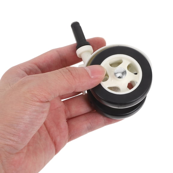 BESTYASH 4-Pack Replacement Wheels for Baby Strollers with 360° Swivel and -Free Installation