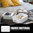 thumbnail image 2 of 2pcs Wardrobe Underwear Organizer Multi-grid Underpants Storage Case Divided Socks Storage Box, 2 of 9