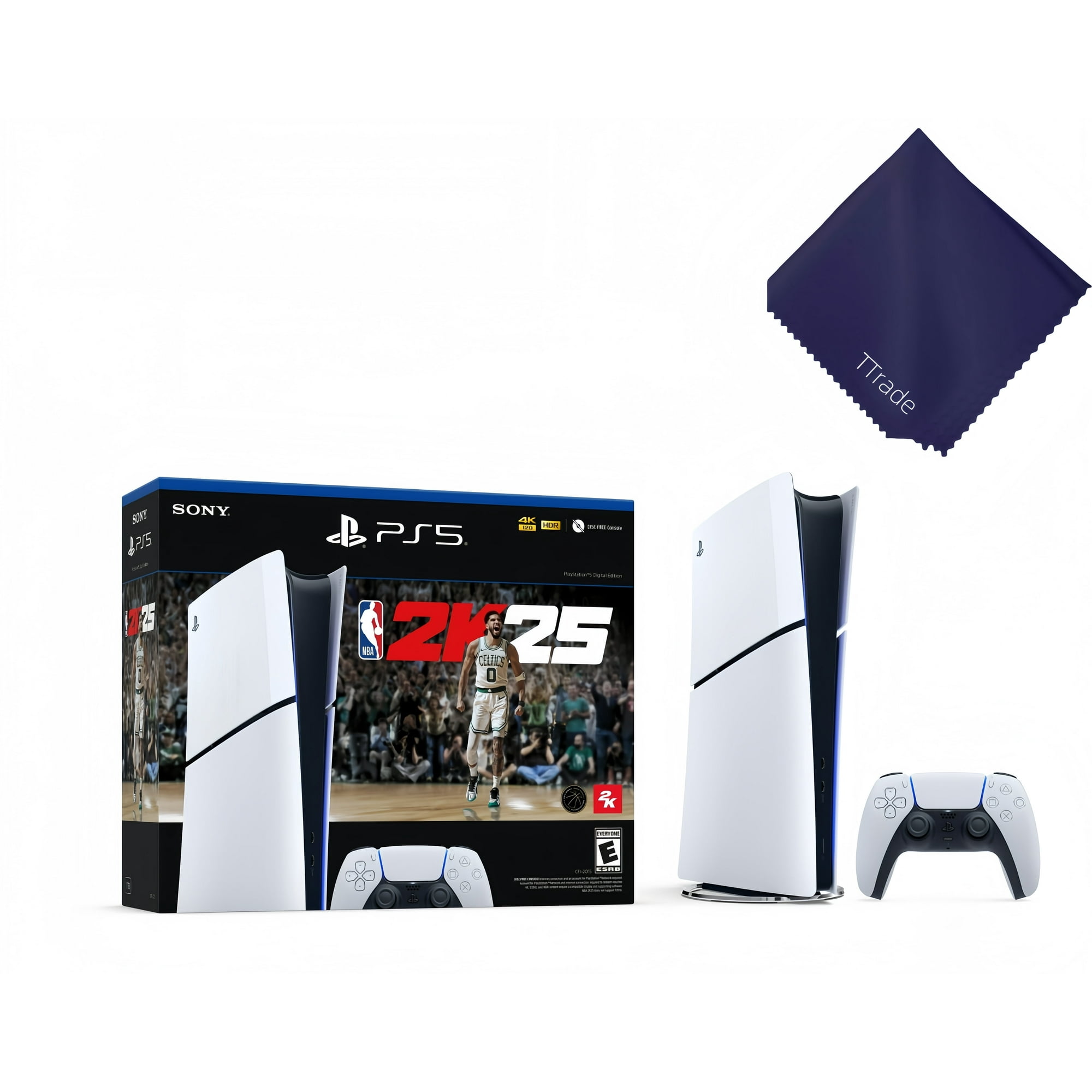 Sony PlayStation_5 Slim Digital Edition Bundle with NBA 2K25 Game