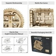 thumbnail image 6 of ROKR 239 Pieces 3D Wooden Jigsaw Puzzle Marble Run Mechanical Puzzle Toy Gifts, 6 of 7