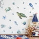 thumbnail image 3 of Ocean World wall decal, under the sea wall decor for kids, 3 of 5