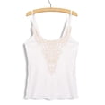 thumbnail image 3 of Blusa sin mangas de encaje para mujer, ideal para yoga, tallas 2XL a 5XL 4XL, 3 of 9