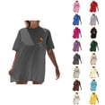 thumbnail image 1 of T-shirts d'Été Aventure California pour Femmes, Décontractés, Manches Courtes, Col Rond, Coupe Ample, T-Shirts Graphiques, Plage, Camping, Vacances, Hauts, 1 of 7