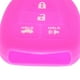 thumbnail image 5 of Funda protectora de silicona para llave de coche 4 BTNS para Toyota RAV4 Camry Rose Red Rosa roja Baoblaze Cubierta protectora de silicona clave, 5 of 8